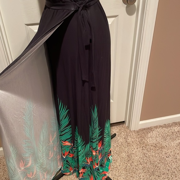 Old Navy Maxi Dress Faux Wrap Sleeveless Size S - Picture 5 of 12